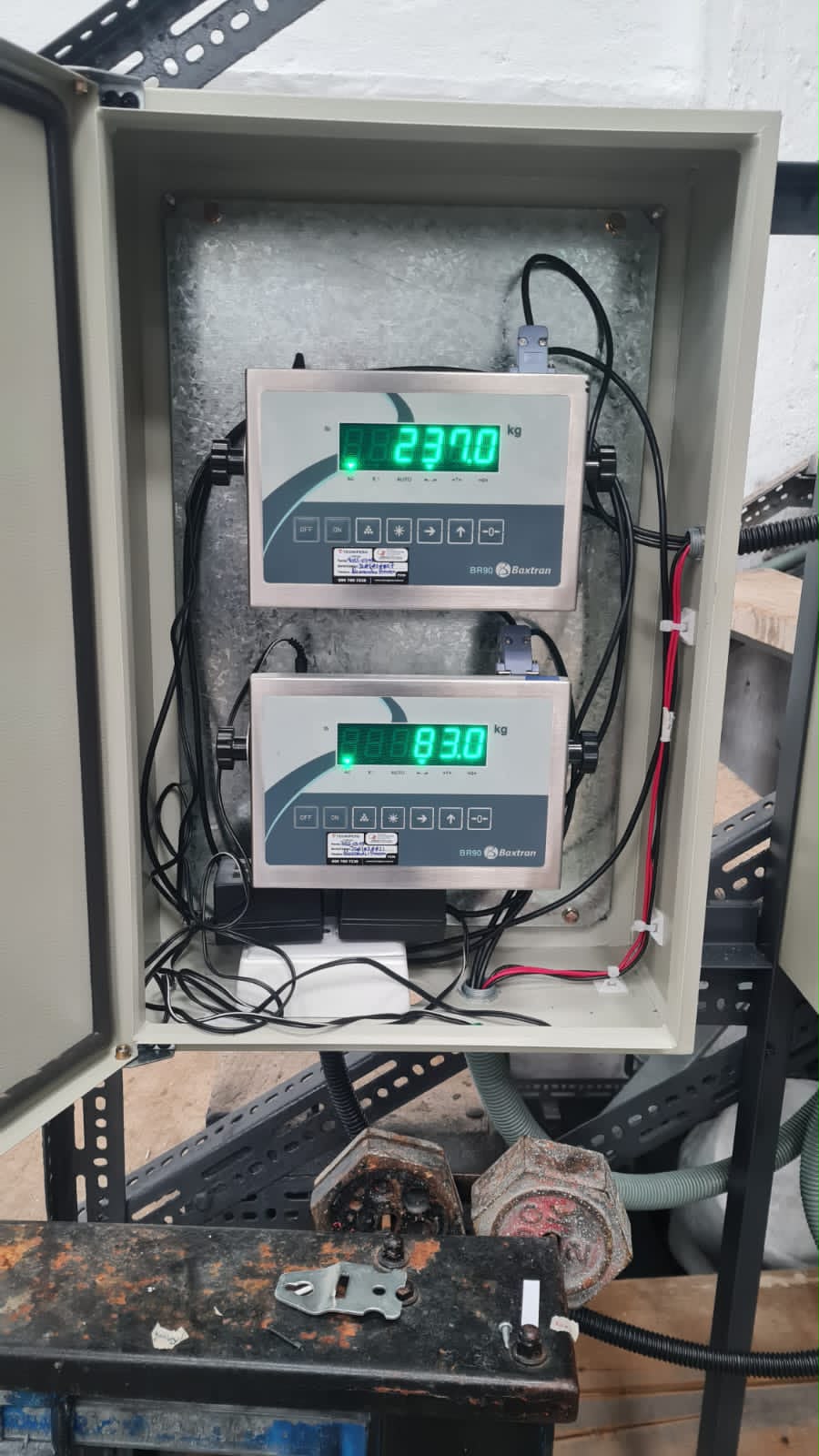 Displays de control de peso